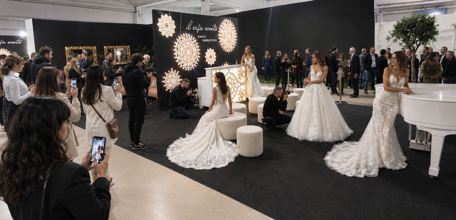 Défilé delle collezioni Sposa e Sposo ad APULIASPOSI