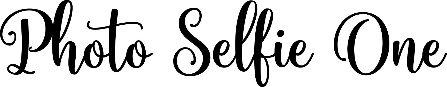 Logo Photo Selfie One